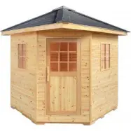 Bastustuga 5 personer 4m² - Bastu Stuga Utomhus