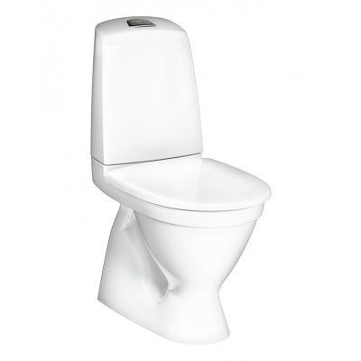 Gustavsberg Nautic 1500 - dolt s-lås, Hygienic Flush Toalettstol