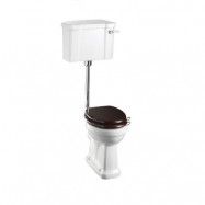 Toalettstol Burlington P2 Låg 520 mm med Mjukstängande Sits