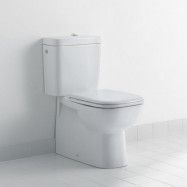 Toalettstol Duravit D-Code 211809 med Mjukstängande Hårdsits