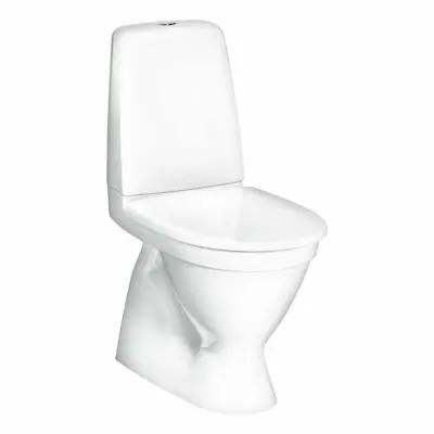 Toalettstol Gustavsberg Oceanic 1600 HygienicFlush med S-Lås