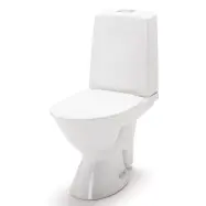 Toalettstol IDO Glow Rimfree 63 Utloppshål