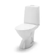 Toalettstol Ifö Vinta Rimfree Förhöjd Öppet S-lås