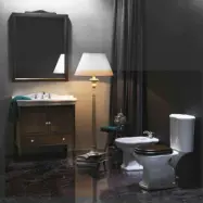 Toalettstol Lavabo Contea Retro Low