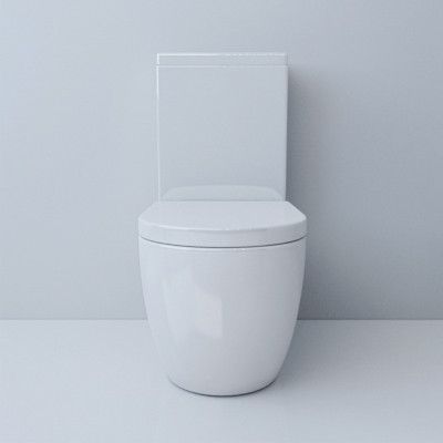 Toalettstol Lavabo Studio BTW Vit