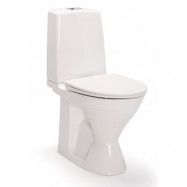 Toalettstol med skruvhål IDO Glow 62 Hög Modell Mjuksits