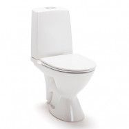 Toalettstol med skruvhål IDO Glow 63 Skruvmontage