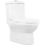 Toalettstol med vägganslutning - P-lås