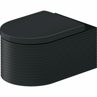 Vägghängd Toalettstol Duravit Millio Grooves