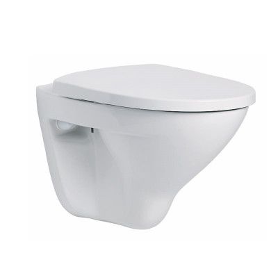 Vägghängd Toalettstol IDO Seven D 77215 Mjuksits Vit