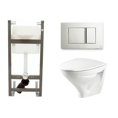 Vägghängd Toalettstol Ifö Sign 6875 med Ifö Sign Gen 2x Komplett
