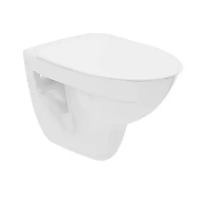 Vägghängd Toalettstol Ifö Spira 6275 Rimfree med Mjuksits