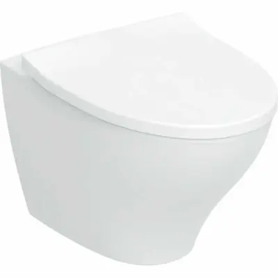 Vägghängd Toalettstol IFÖ Vinta Modern Rimfree med S-C Sits
