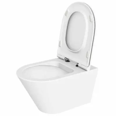 Vägghängd Toalettstol Lavabo Forma