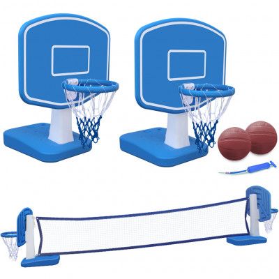 Basket- och volleybollspel till poolen | Komplett spelset