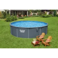 Bestway pool ovan mark Ø5,49m  132cm djup | Hydrium Stålväggspool Set (561CS)