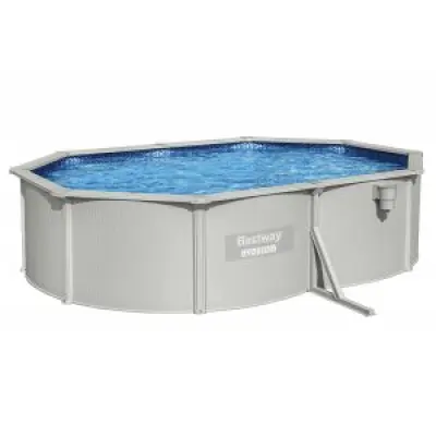Bestway Stålväggspool Oval 5 × 3,6 m