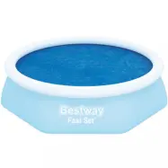 Flowclear solskydd/poolöverdrag till ovanmarkpool | 2,44m