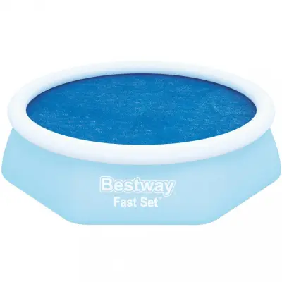 Flowclear solskydd/poolöverdrag till ovanmarkpool | 2,44m