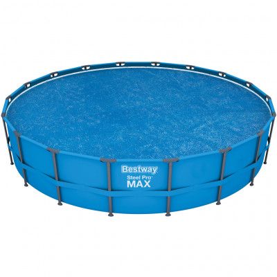 Flowclear solskydd/poolöverdrag till ovanmarkpool | 5,49m