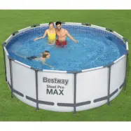 Bestway pool ovan mark Ø3,6m - 122cm djup | Steel Pro MAX (56420)
