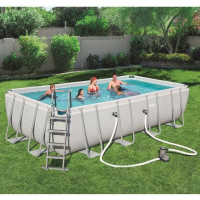 Bestway pool ovan mark 5,5x2,7m - 122cm djup | Power Steel (56465)