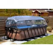 Pool 4x2 m Premium + Tak &amp; värmepump