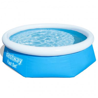 Bestway rund Fast Set™ Pool Ø2,44m - 66cm djup (57265)