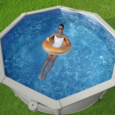 Bestway stålväggspool Ø3,66m - 1,22m djup | Hydrium (56574)