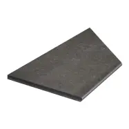 Uteklinker Bricmate Z Limestone Anthracite Pool Inner Corner Left 30x60 cm