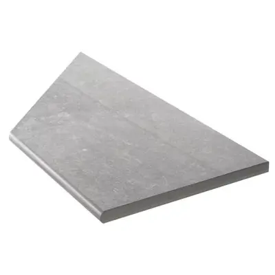 Uteklinker Bricmate Z Limestone Grey Pool Inner Corner Right 30x60 cm