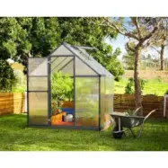 Canopia Mythos Växthus i Polykarbonat 3,4 m² - Mörkgrå