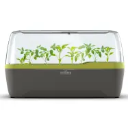 Drivhus för odling i hydrokultur, antracit