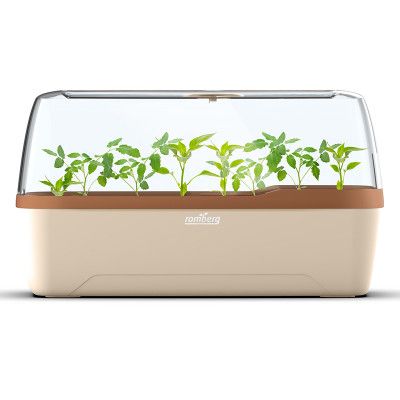 Drivhus för odling i hydrokultur, beige