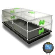 Drivhus Vitopod, large med undervärme dubbel höjd