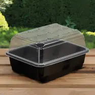 Enkelt miniväxthus, liten