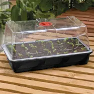 Minidrivhus stor, svart