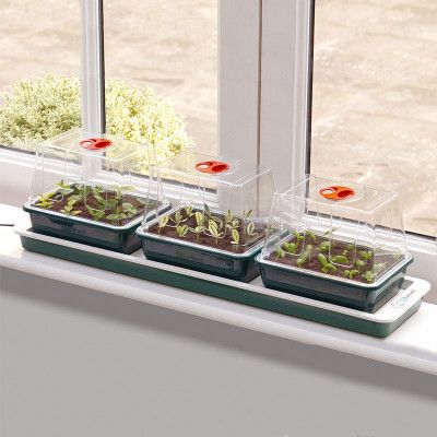 Miniväxthus 3 med undervärme