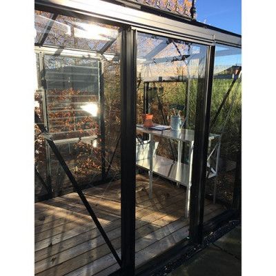 Till Oas Master Extra Skjutdörr Mörkgrön