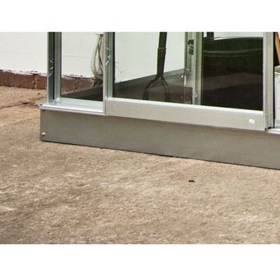 Fundament till Altan 2 sektioner, alu