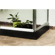 Fundament till Altan 2 sektioner, svart