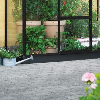 Fundament till Altan 3 sektioner, svart