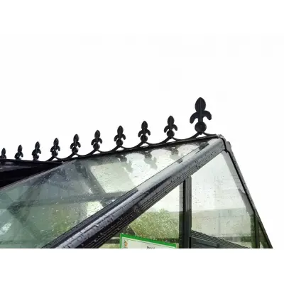 Nockdekoration till T-format växthus 11,6  m²