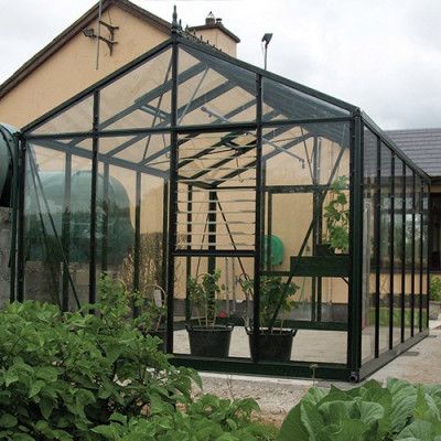 Växthus Oas Master Victorian Svart, 14,2 M²