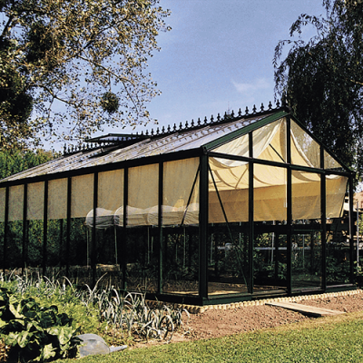 Växthus Oas Senior Victorian Mörkgrön, 18,8 M²