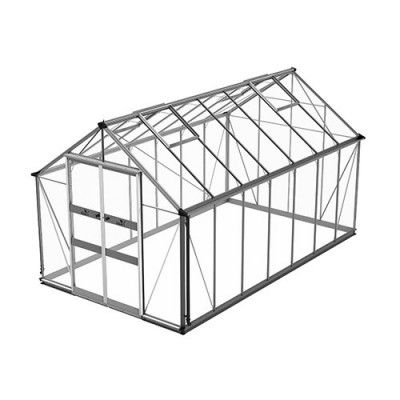 Växthus Odla 11,4 M² Aluminium