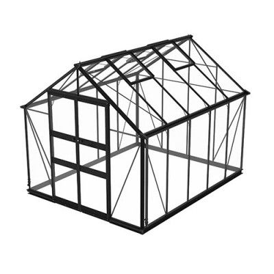 Växthus Odla 8,2 M² Svart