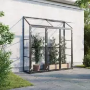 Väggväxthus Atlas - 0,9 m² + Växthusbord