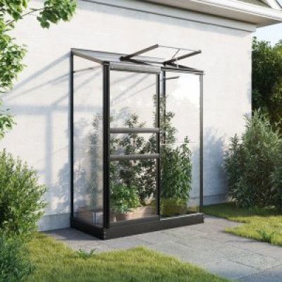 Väggväxthus Pluto - 0,9 m² + Växthusbord