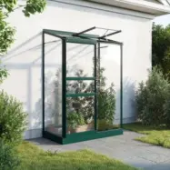 Väggväxthus Pluto - 0,9 m² - Svart